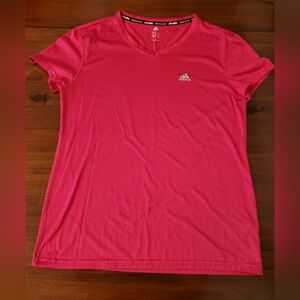 Adidas Hot Pink Climalite shirt